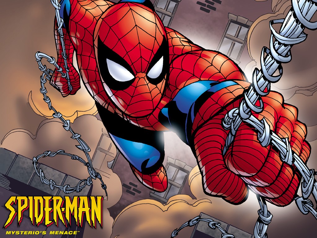 Amazing Spiderman Cute Cartoon Wallpaper