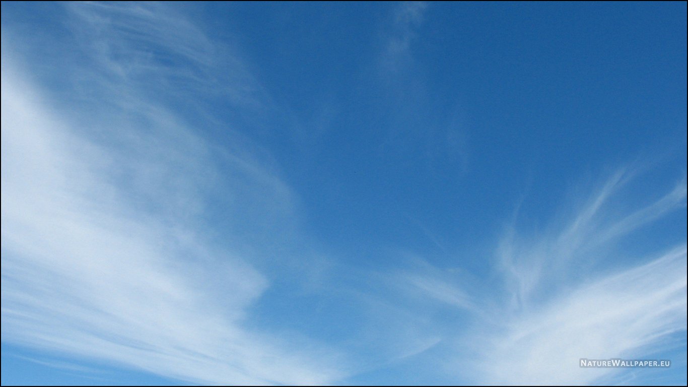 Wallpaper Blue Sky Background