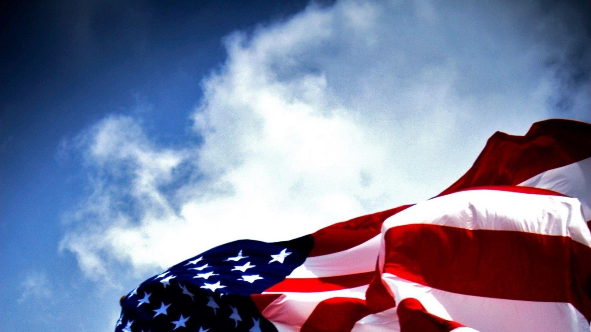 American Flag Desktop Background