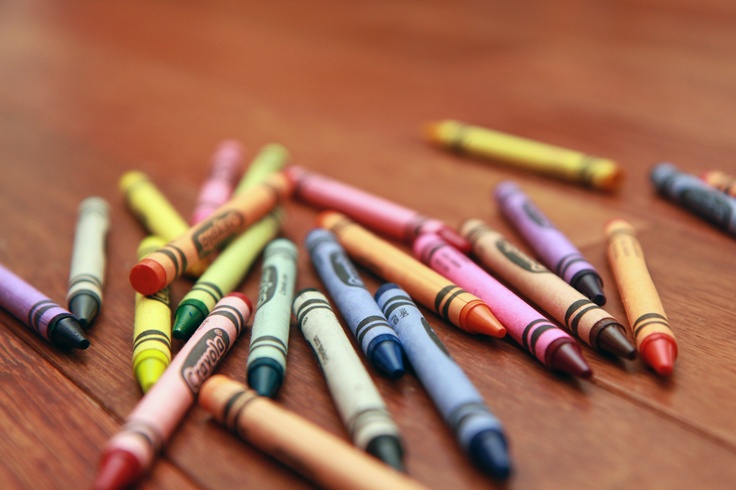 Crayons Favorite Desktop Wallpaper
