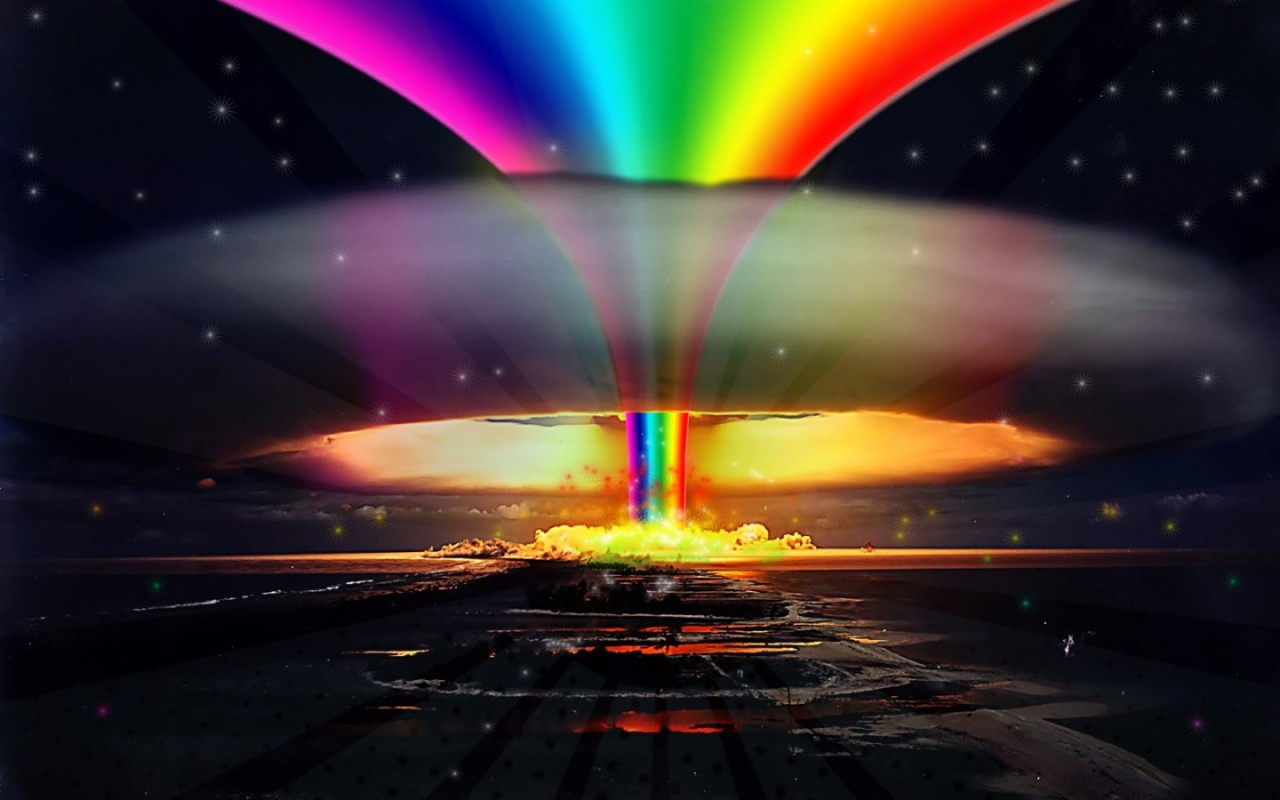 Nuclear Explosion Desktop Wallpaper