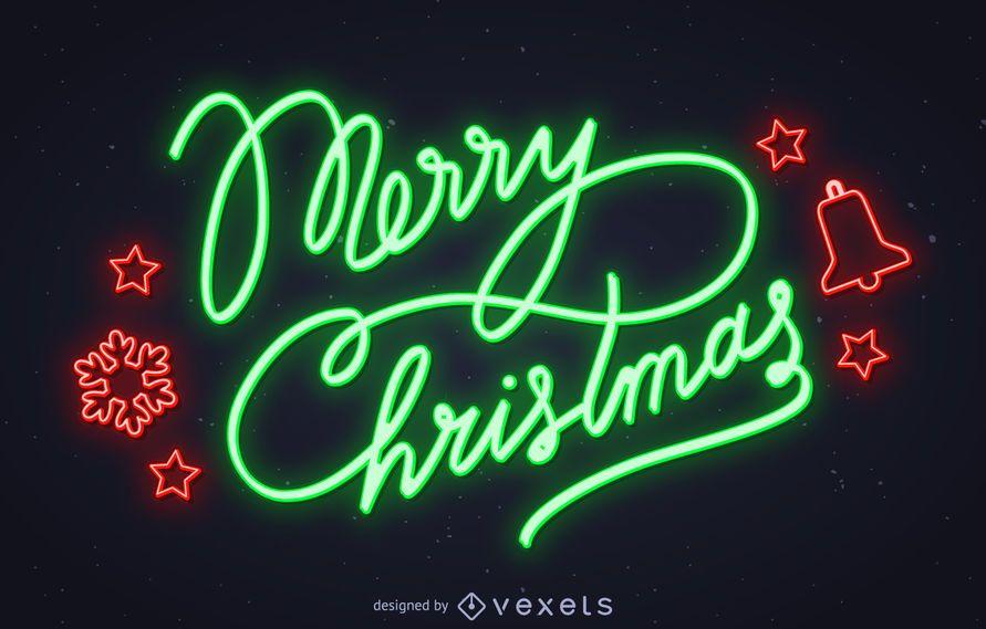 Neon Green Art Christmas Sign Christmas signs Merry christmas