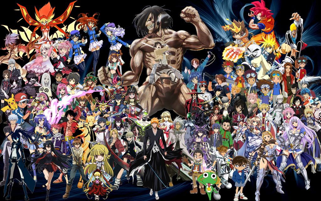 Anime All Characters HD Wallpapers  Top Free Anime All Characters HD  Backgrounds  WallpaperAccess