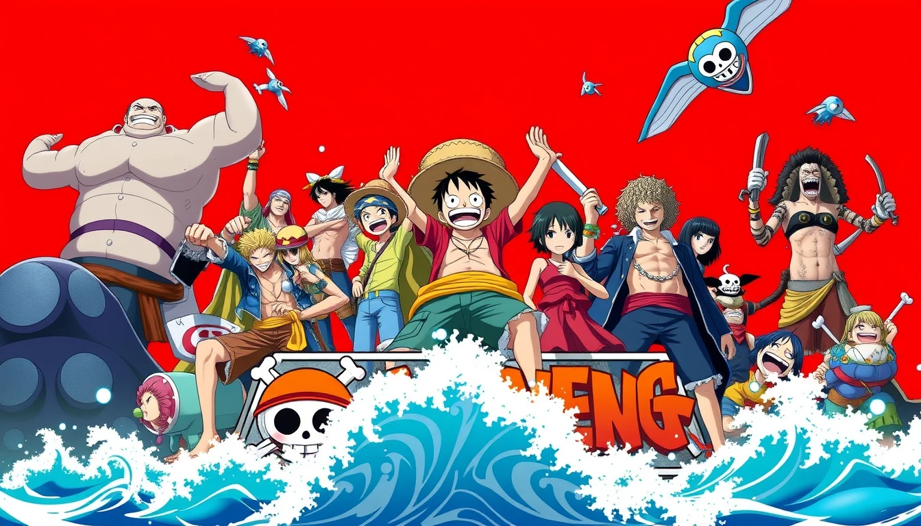 One Piece Red Wallpaper