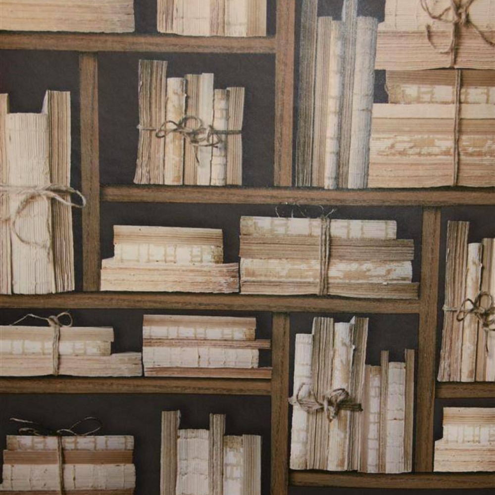Bookcase Wallpaper By Galerie