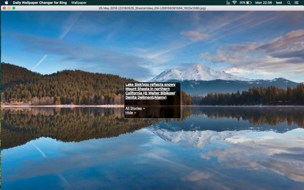Daily Wallpaper Bing Edition For Mac