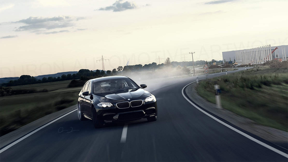 BMW M5 2012 Lets drift by DuronDesign on