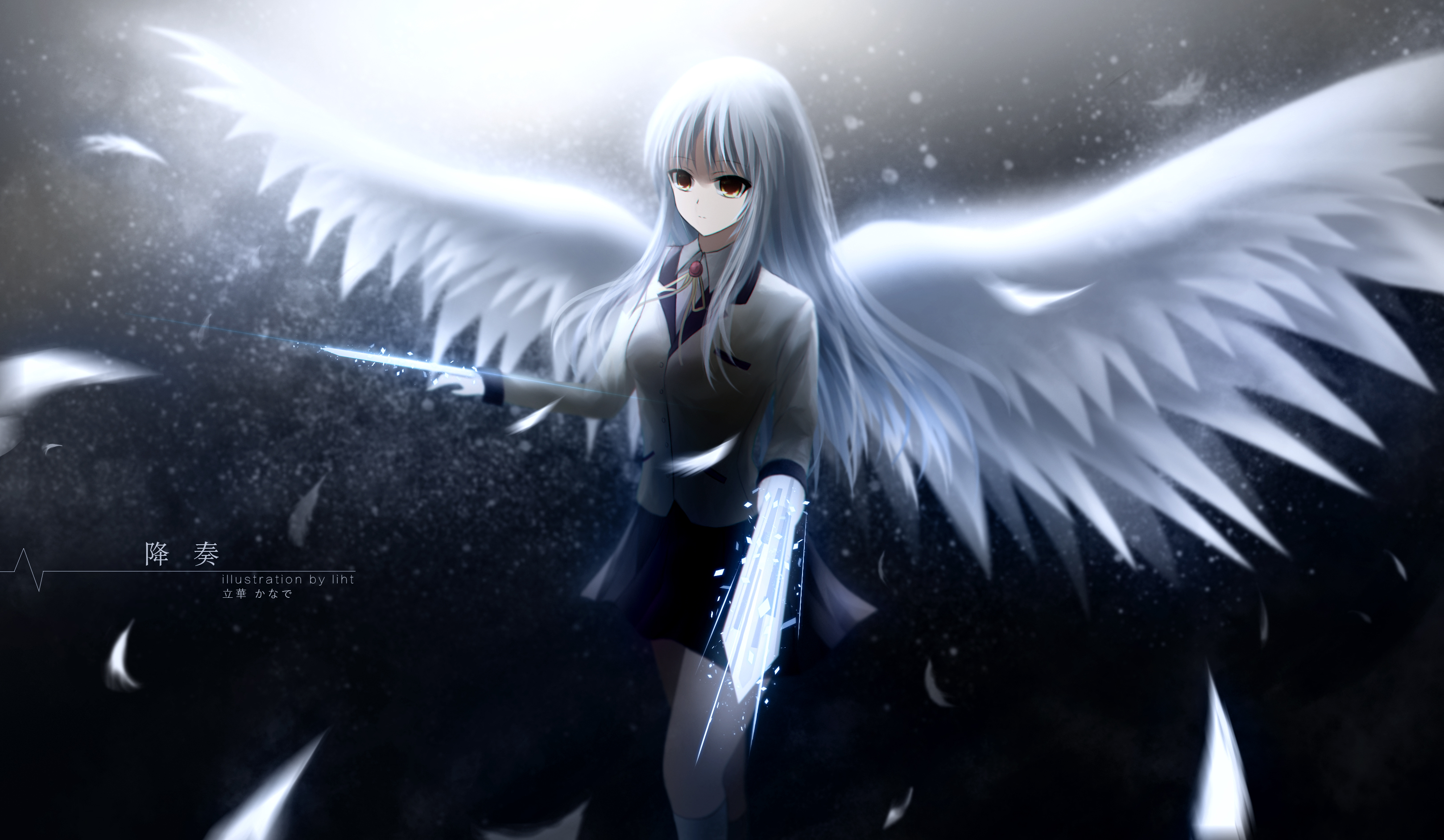 Angel Beats HD Wallpaper Background Image Id