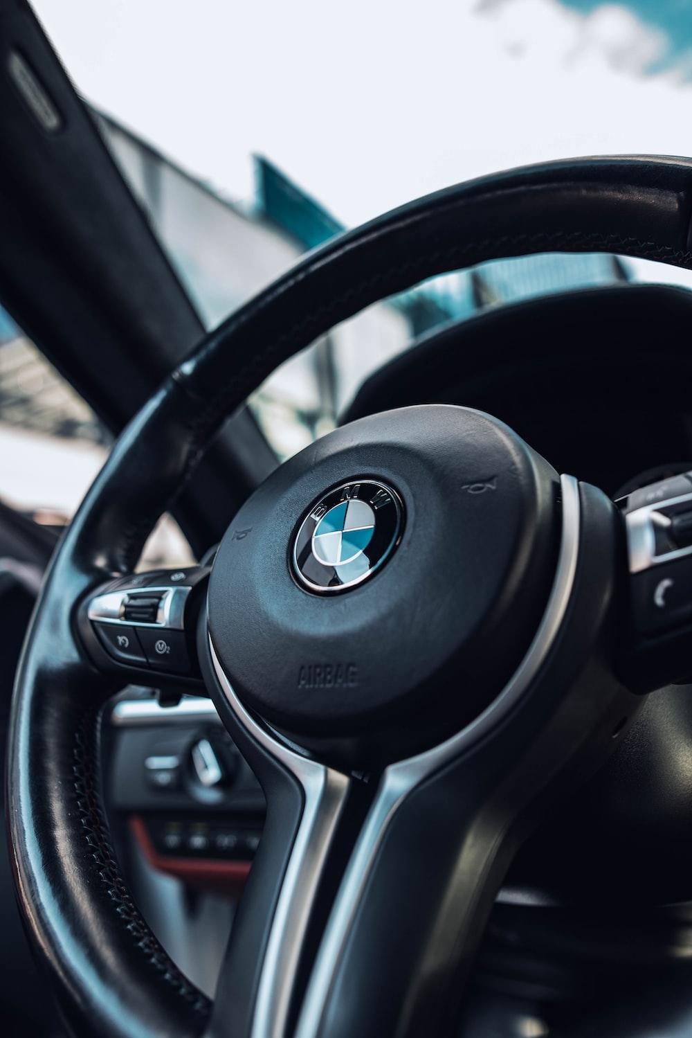 A Steering Wheel And Dashboard Of Car Photo Wheels Image