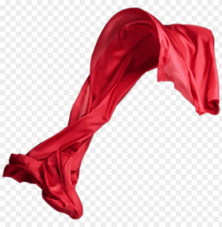 Clipart Scarf Transparent Flying Cloth Blowing In The