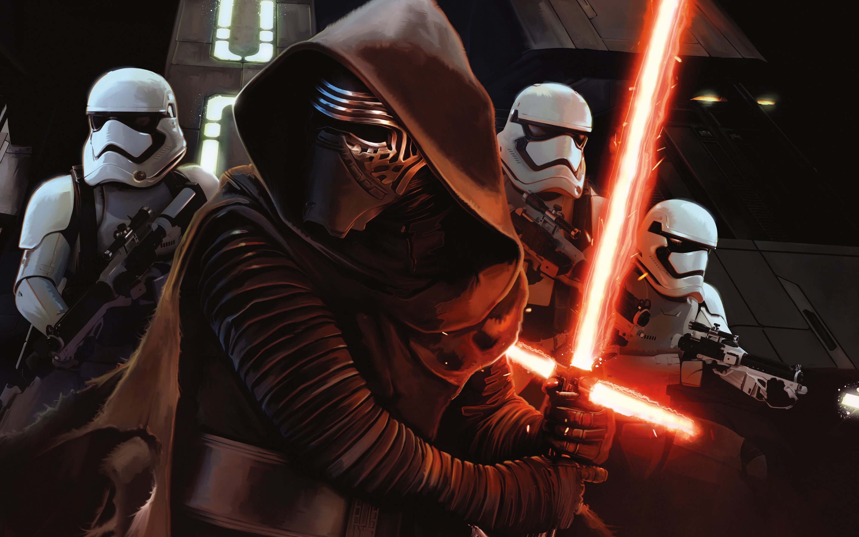 Star Wars Episode VII The Force Awakens Wallpapers HD Wallpapers 2880x1800