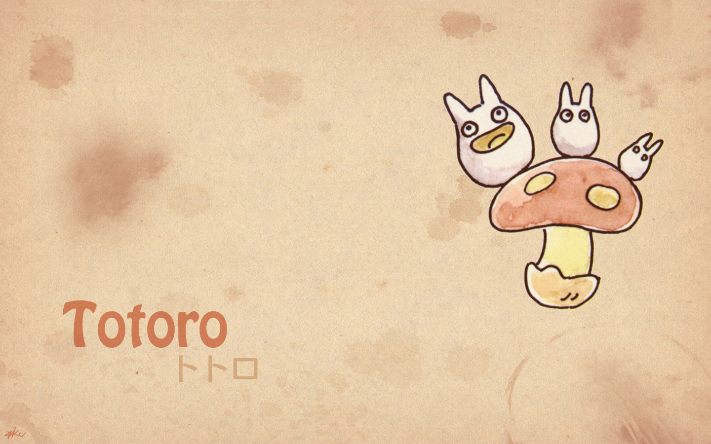 Фон Totoro 1440 900
