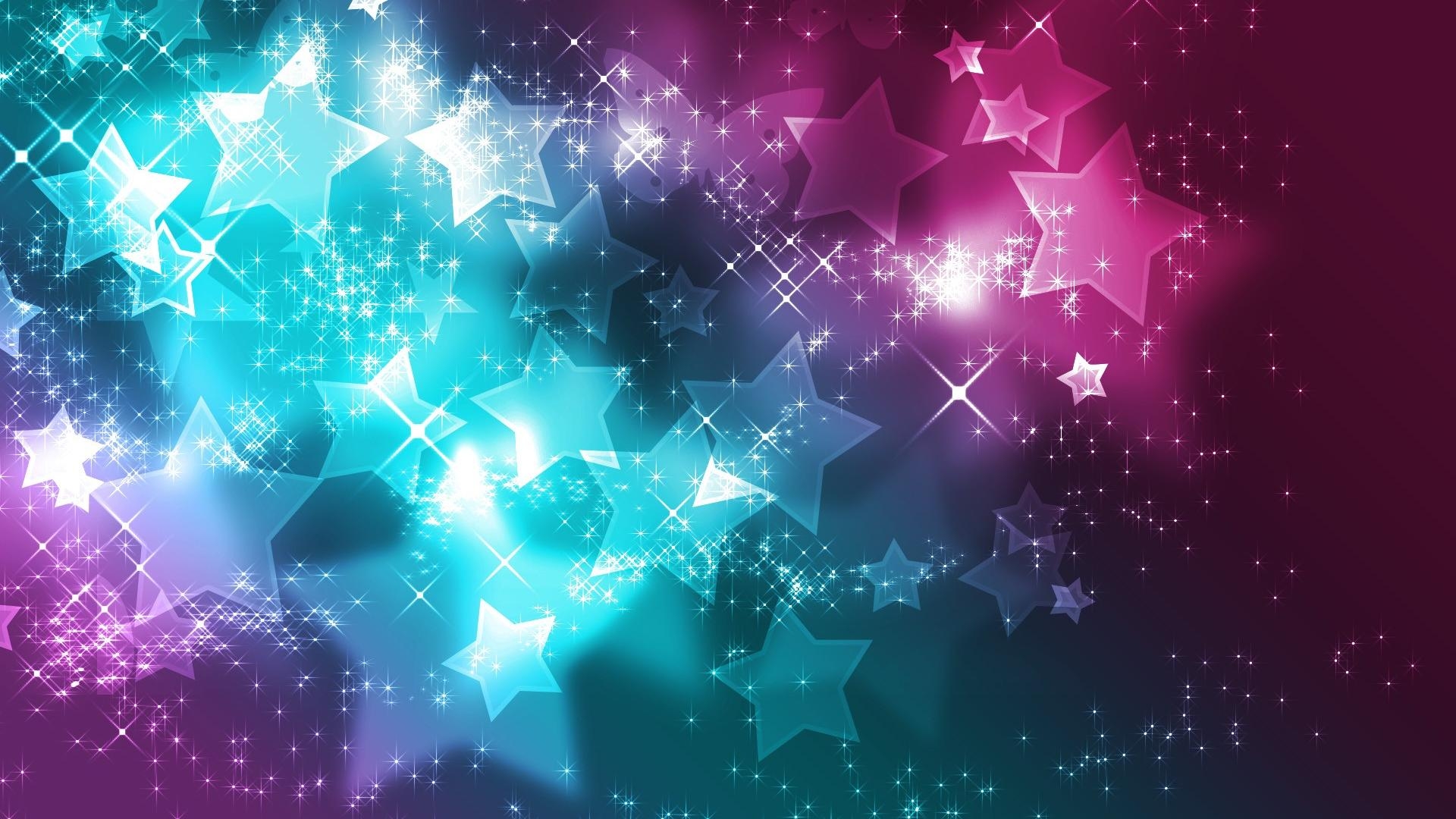 Silver Glitter Stars HD Wallpaper Background Image