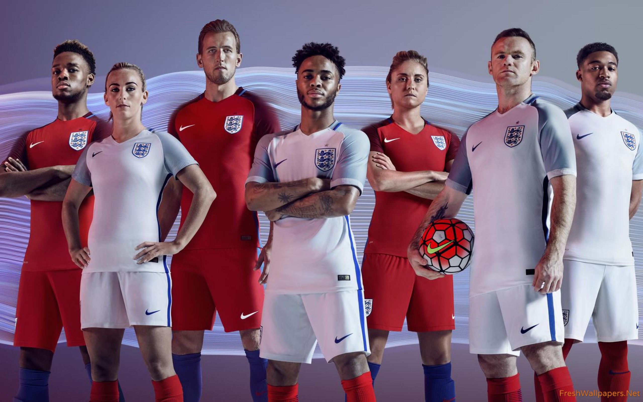 England Football Team Nike Kit Wallpaper Freshwallpaper