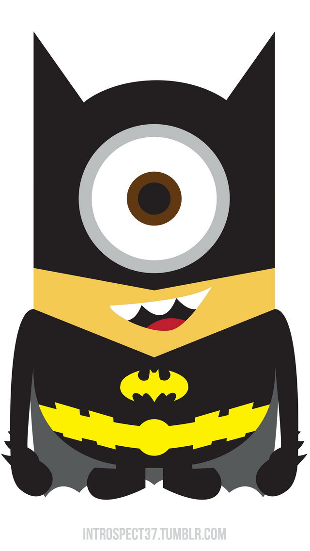 Batman Minion iPhone5s Wallpaper For iPhone 4s And 5s Devices