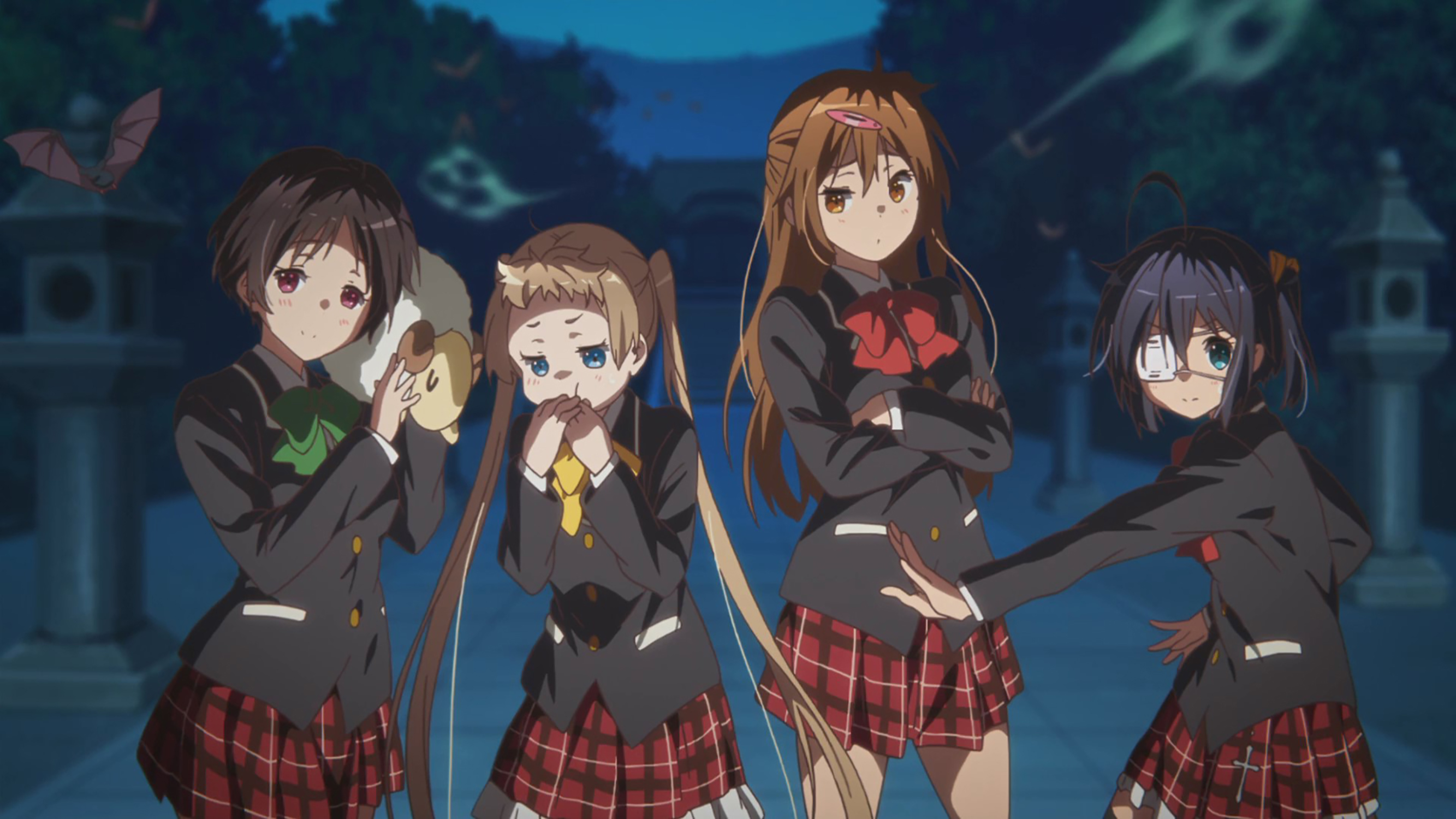 Chuunibyou Girls HD Wallpaper Background Image Id