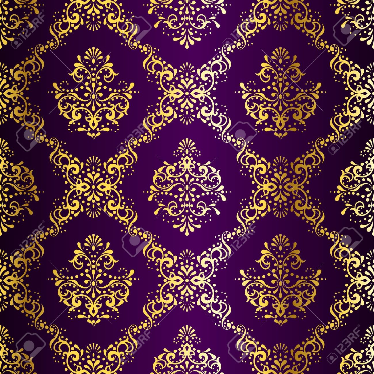 Indian Pattern Background Wallpaper Purple And