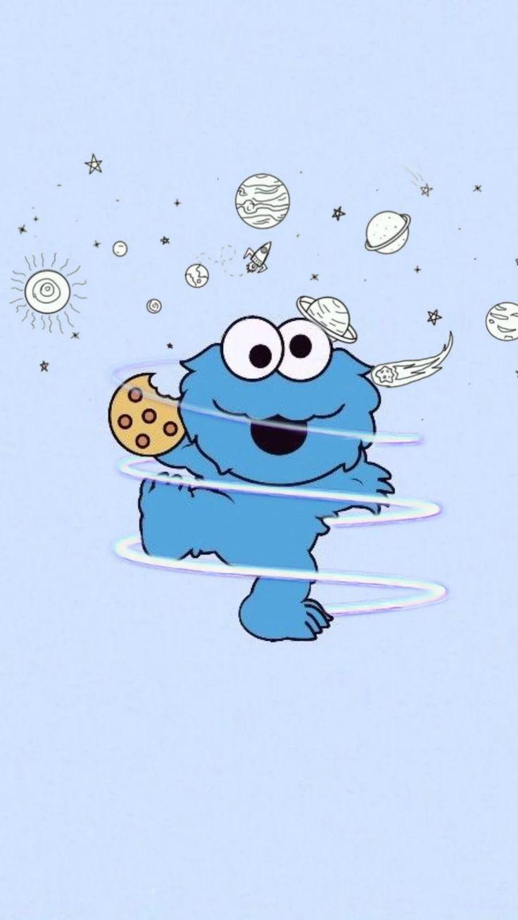 Cookie Monster Wallpaper Explore More Blue Children