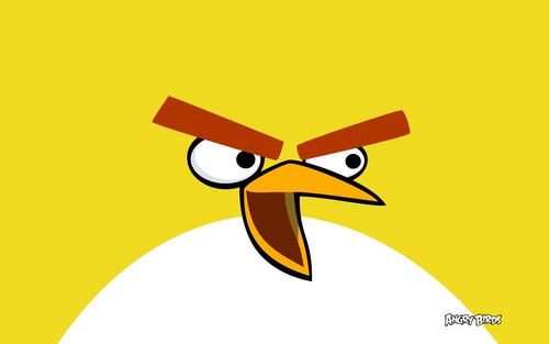 Yellow Bird Wallpaper Image In The Angry Birds Club Tagged