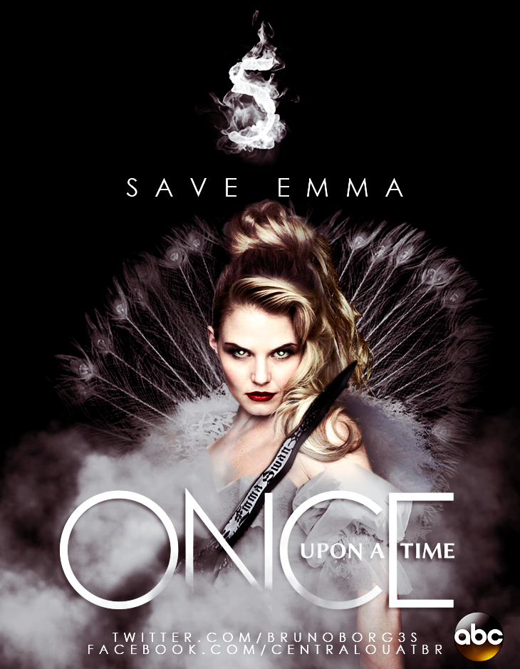 Dark Swan Emma Poster Ouat Season By Brunoborg3s On