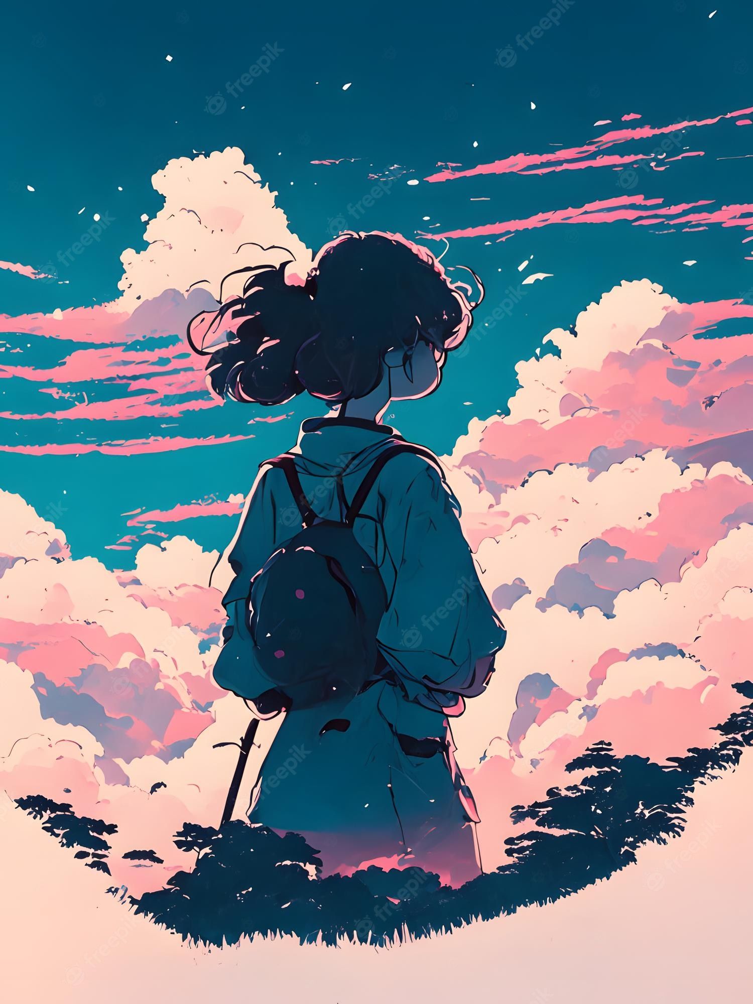Anime Girl Aesthetic Wallpaper