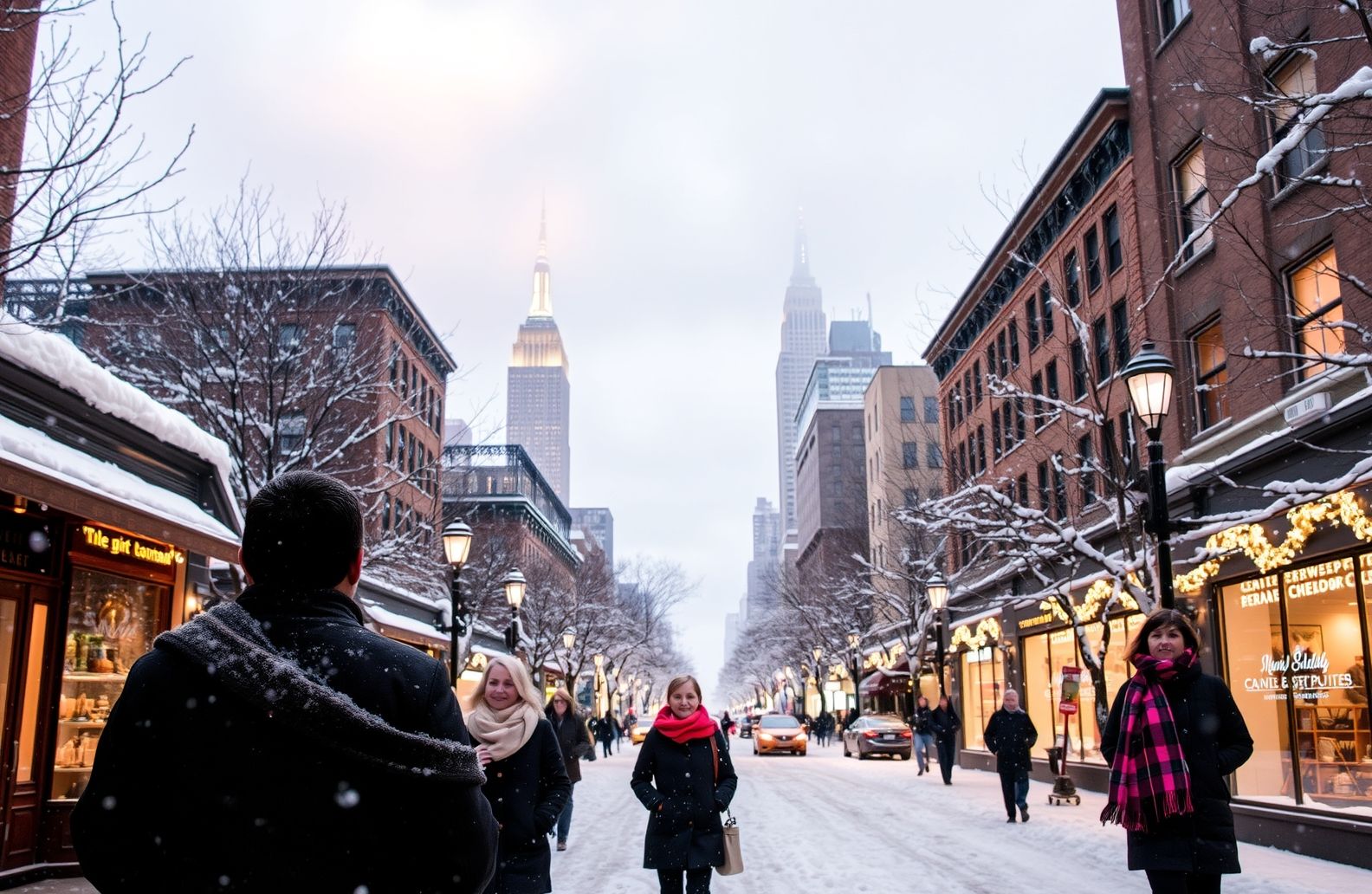 New York City Winter Wallpaper