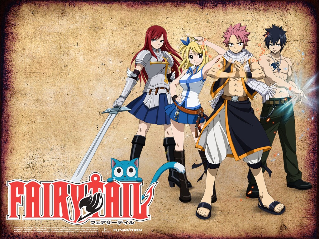Fairy Tail Wallpapers   Cartoon Wallpapers 1024x768