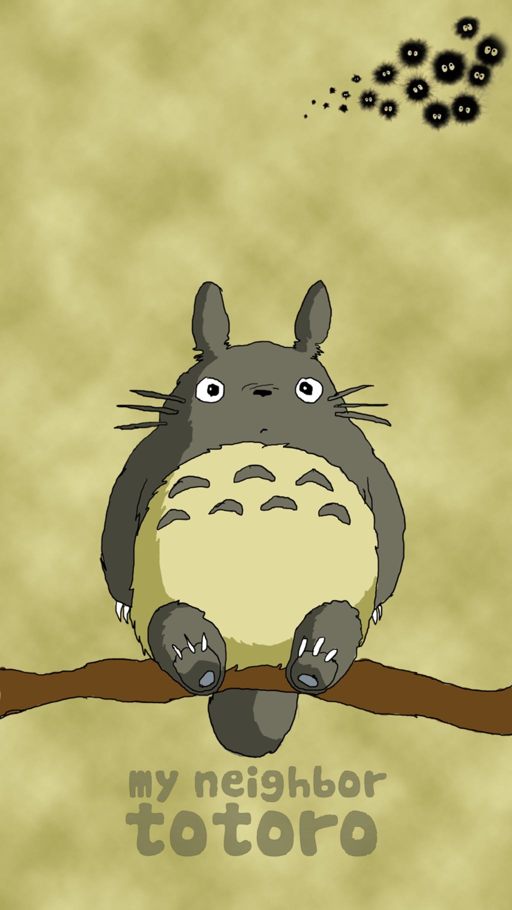 Totoro iPhone Wallpaper Sony Xperia Z