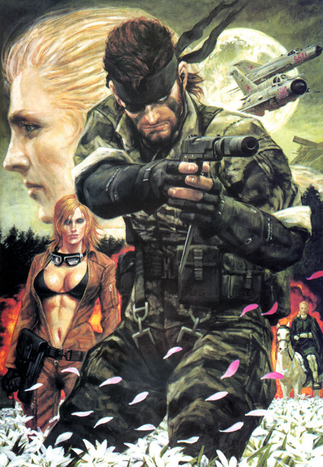 Metal Gear Solid Artwork By Noriyoshi Ohrai