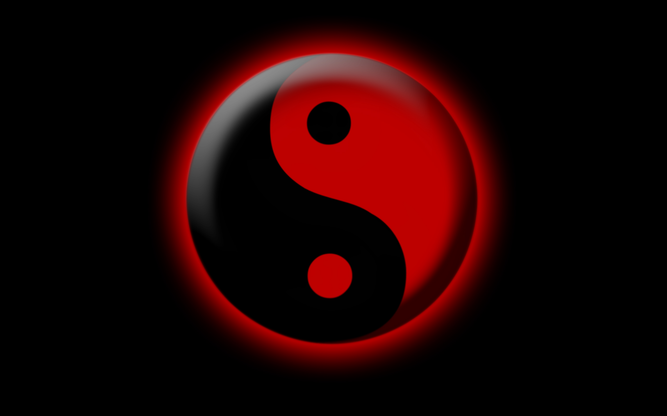 Đỏ và đen, hai màu sắc đối lập nhưng khi phối hợp lại tạo ra một bức tranh tuyệt đẹp của yin và yang. Hình nền yin yang màu đỏ đen sẽ làm cho màn hình của bạn trở nên nổi bật, đầy sức mạnh và cân bằng từng chi tiết.