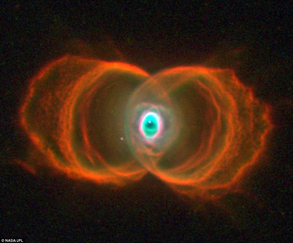 Hourglass Nebula Eye of God