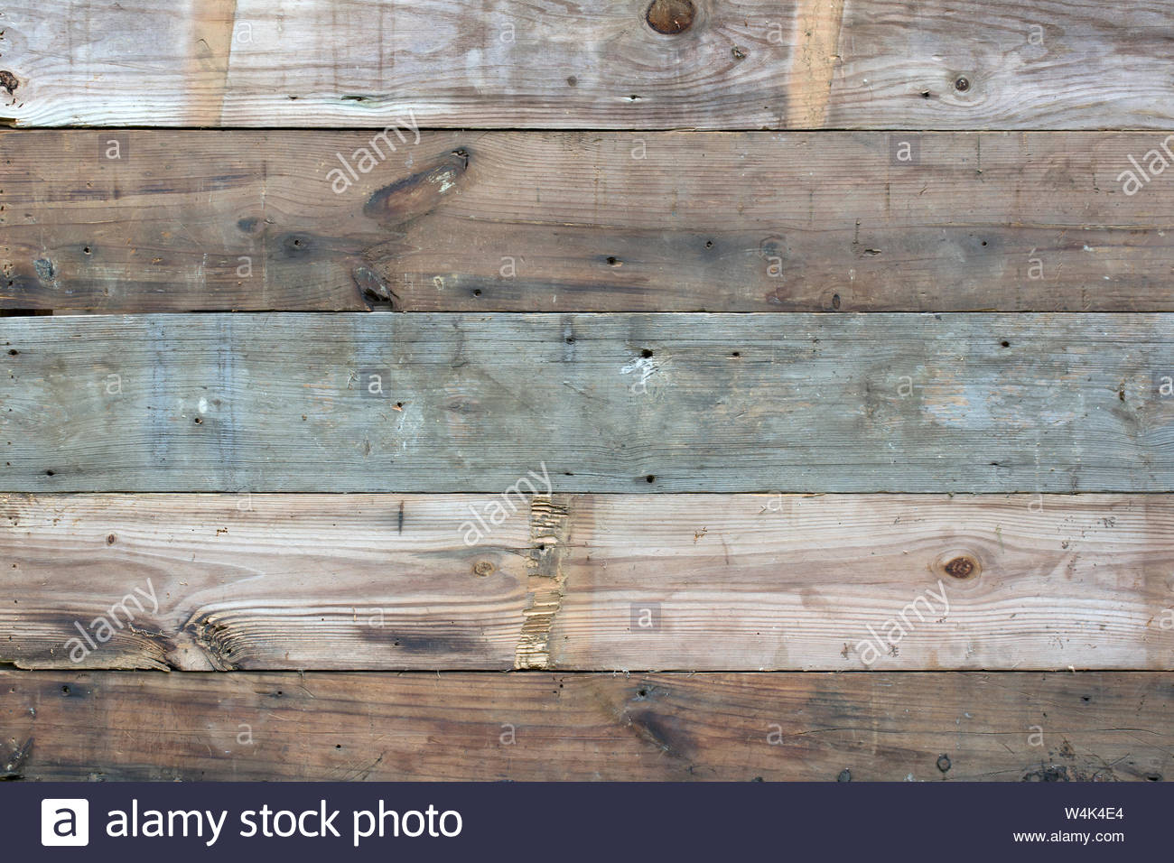 Weathered Rustic Barnwood Planks Background Stock Photo