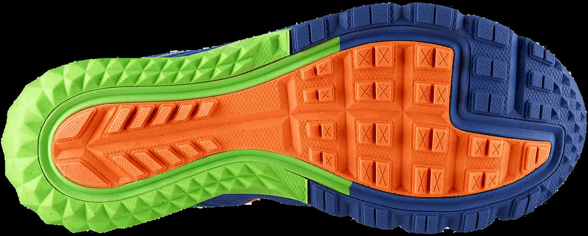 Colorful Running Shoe Sole Wallpaper