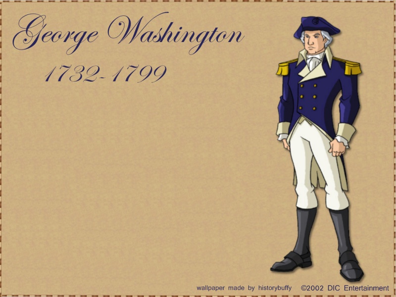 George Washington Wallpaper by Historybuffy on