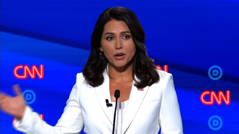 Tulsi Gabbard Reaches Donor Goal To Qualify For Next Debate