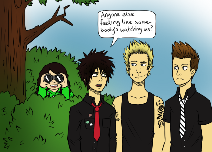 Green Day Fangirl Stalker By Meluvsmanga