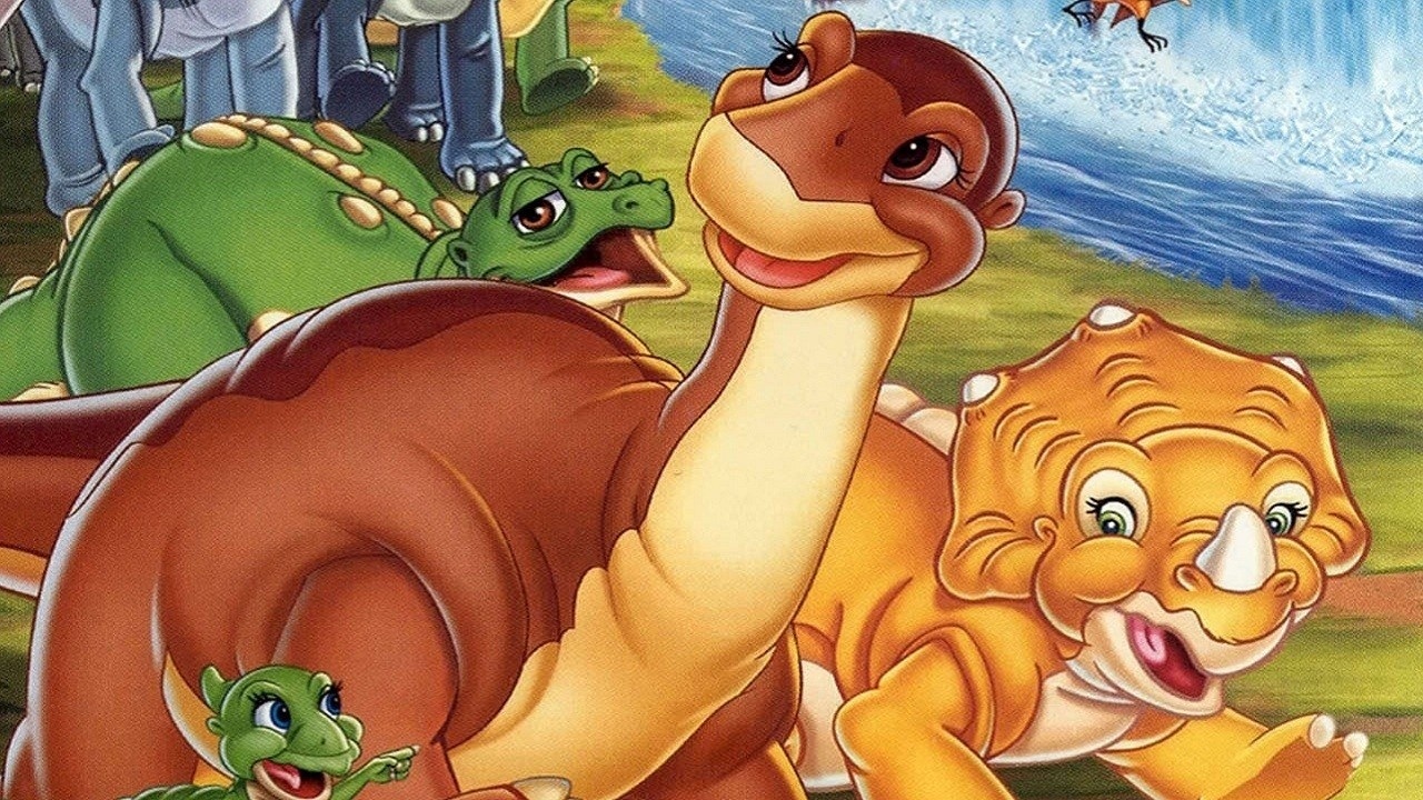 The Land Before Time Cartoon Background Wallpaper Movie