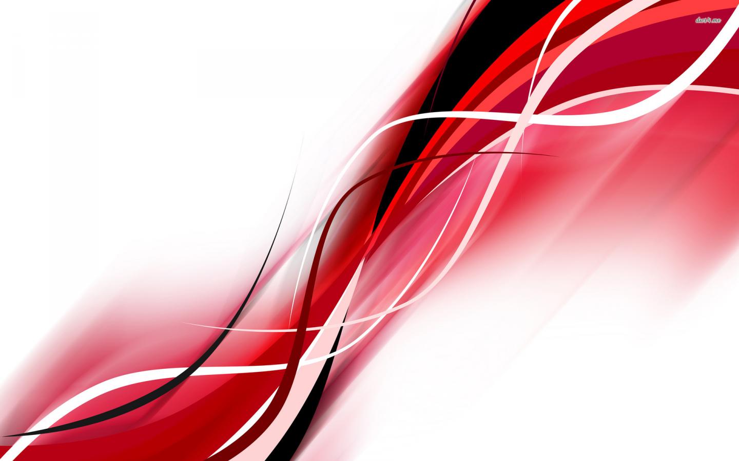Red And White Abstract Wallpaper Sf