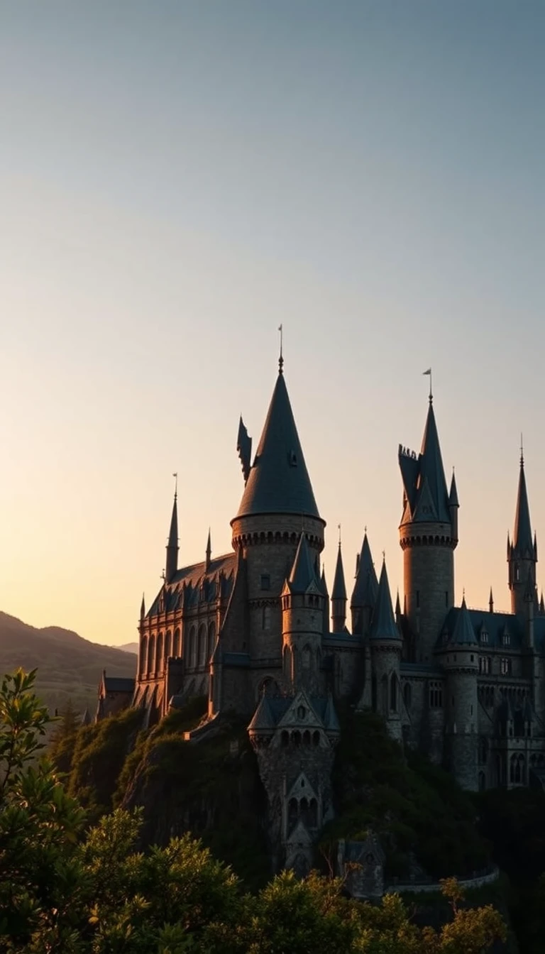 Hogwarts Castle Phone Wallpaper