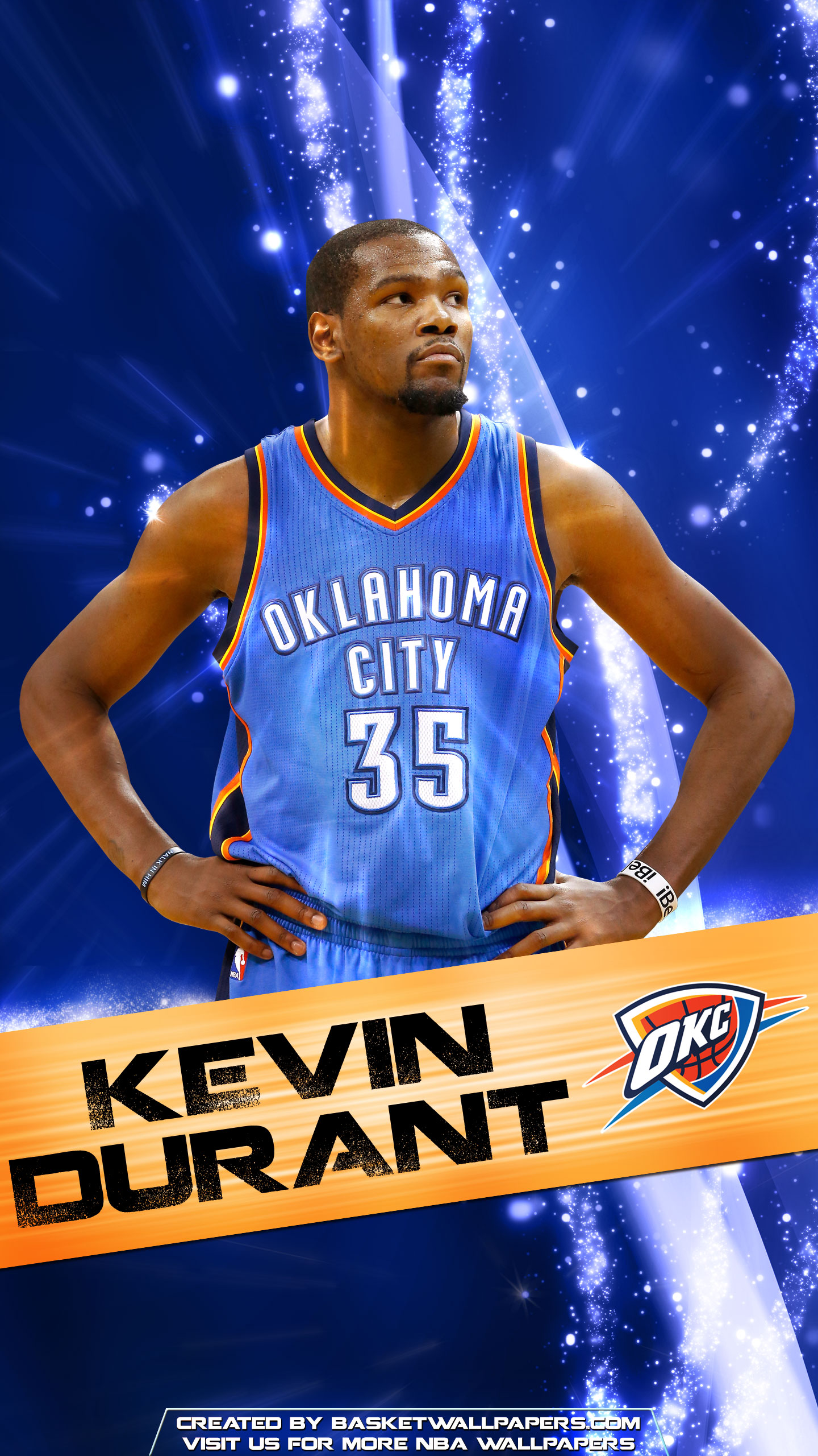 Kevin Durant Okc Thunder Mobile Wallpaper