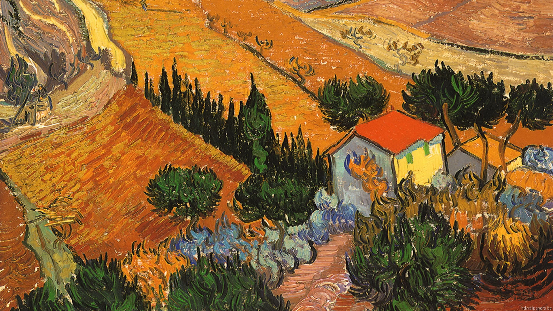 Van Gogh Wallpaper HD Painting Desktop Vincent