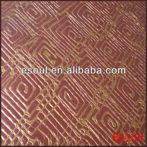 Pvc Vinly Wallpaper Deep Embossed Wallcovering 3d Effect