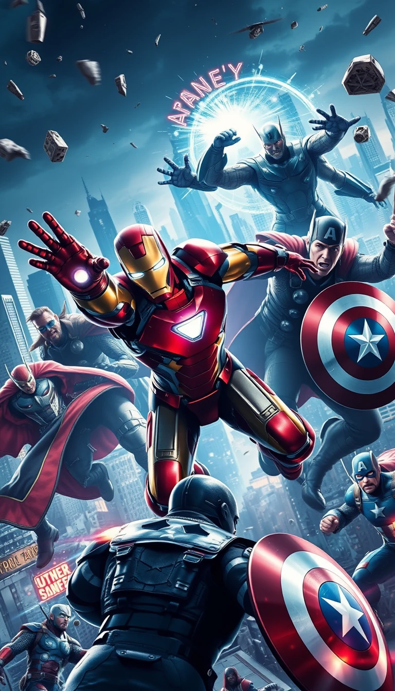 Avengers Mobile 4k Wallpaper