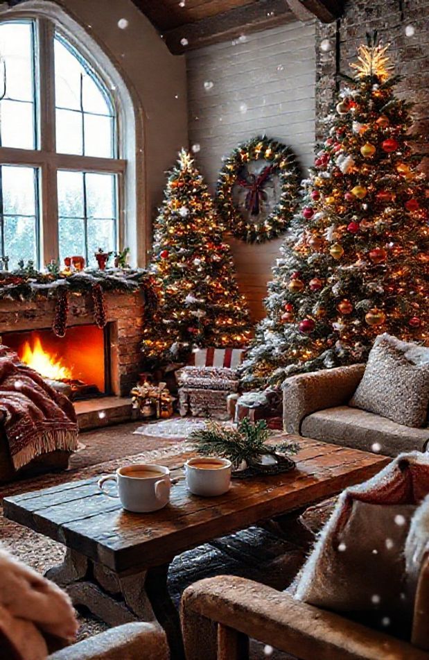 Cozy Christmas Aesthetic Wallpaper