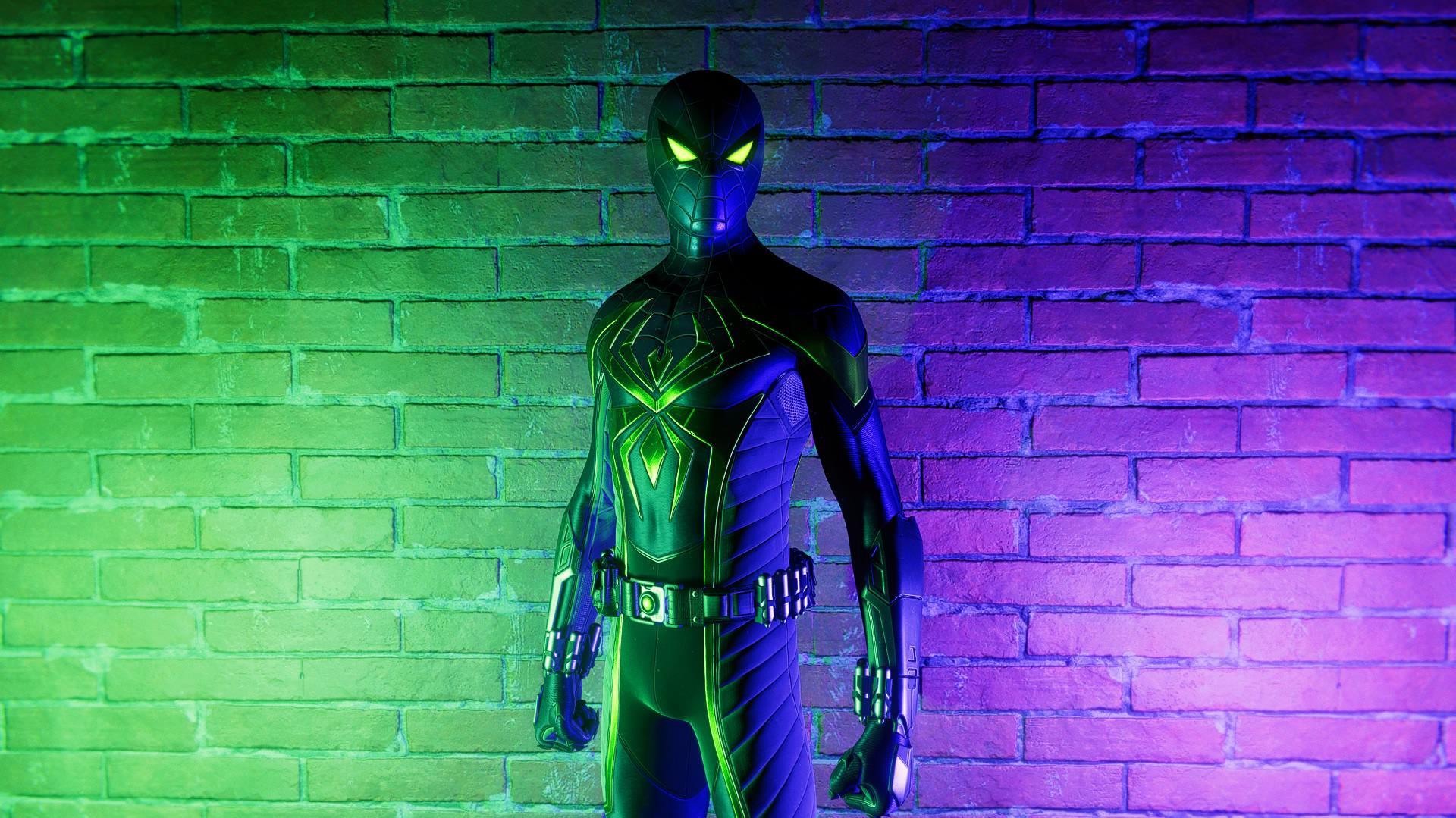 The Green And Purple Look Great For Spider Man Suits In My Opinion