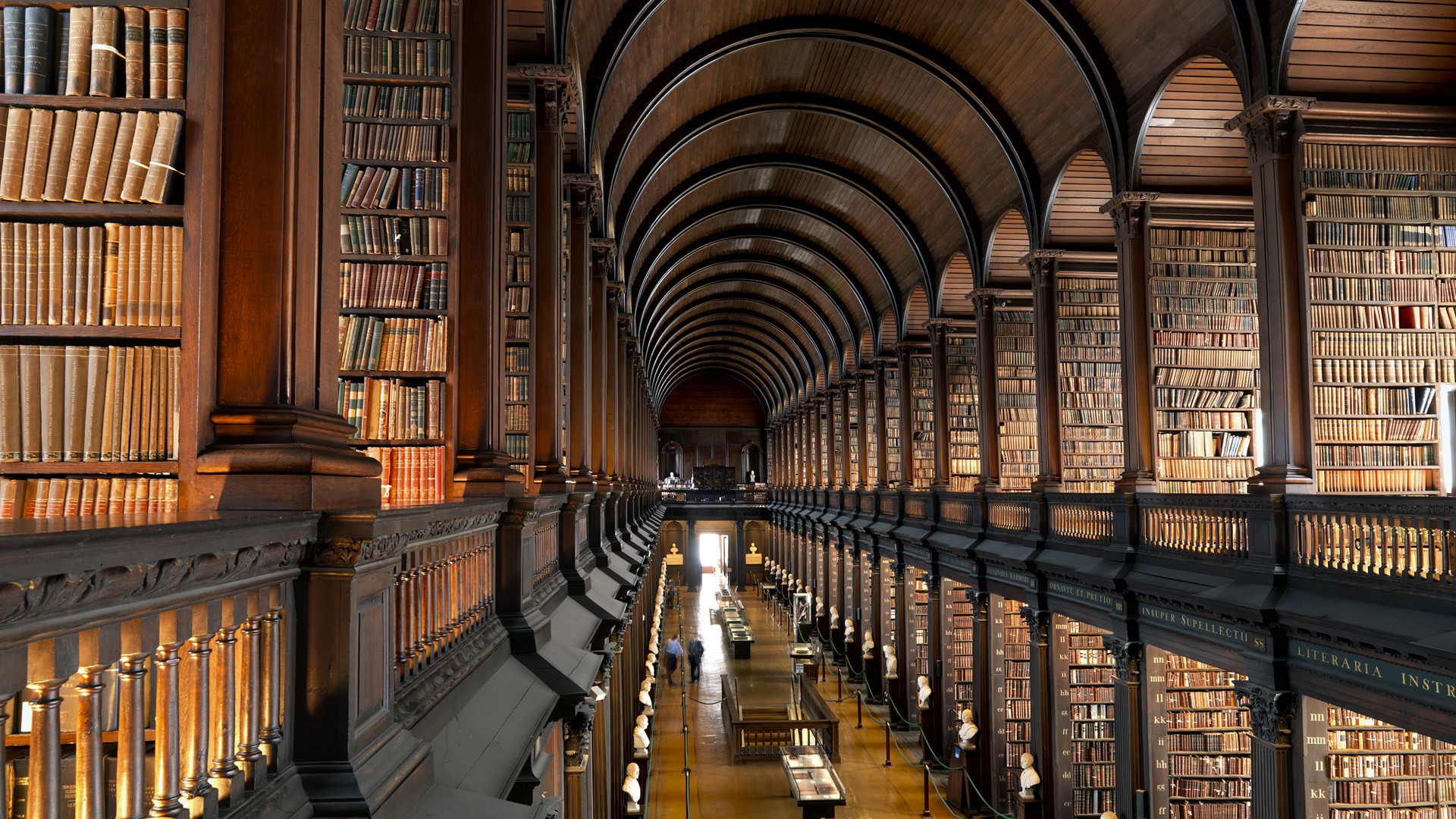 Long Room Old Library Trinity College Dublin Ireland