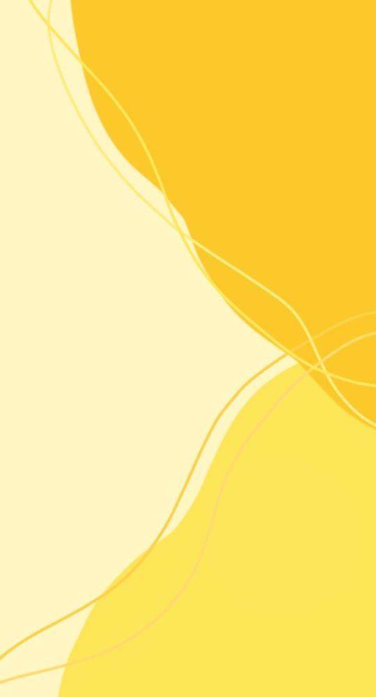 Yellow Aesthetic Pastel iPhone Wallpaper