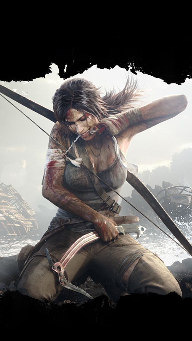 iphone xs rise of the tomb raider images