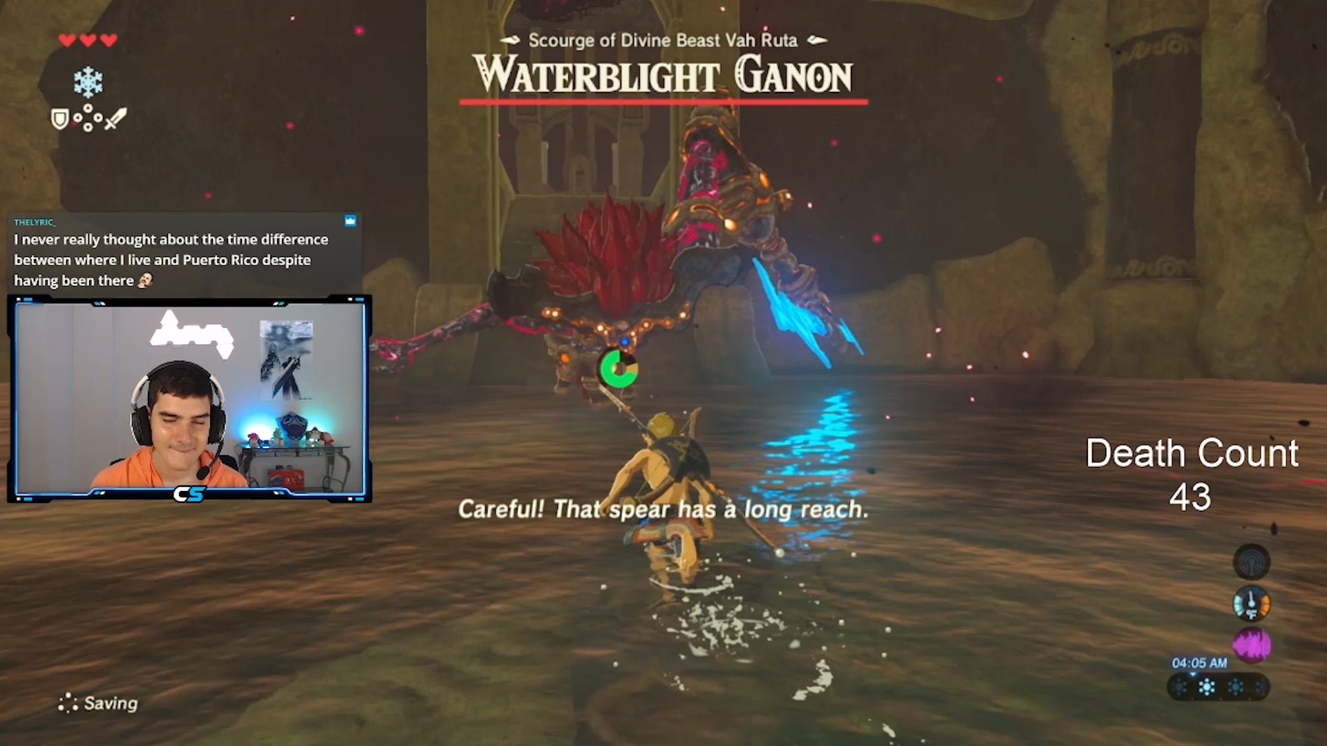 Trying WaterBlight Ganon naked run is hard rBreath of the Wild 1920x1080