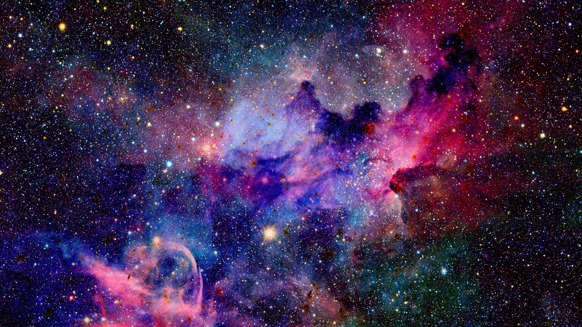 Galaxy Space Stars Nebula Sky HD Wallpaper